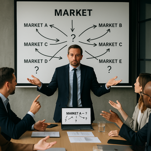 Para qual mercado seguir?